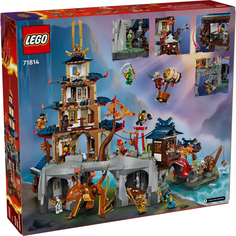 LEGO 71814 Turniejowe miasto ze świątynią zdjęcie 5