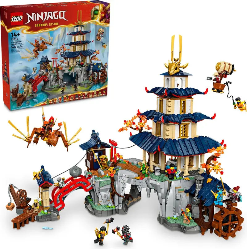 LEGO 71814 Turniejowe miasto ze świątynią zdjęcie 6