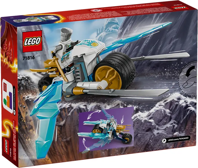 LEGO 71816 Lodowy motocykl Zane’a zdjęcie 4