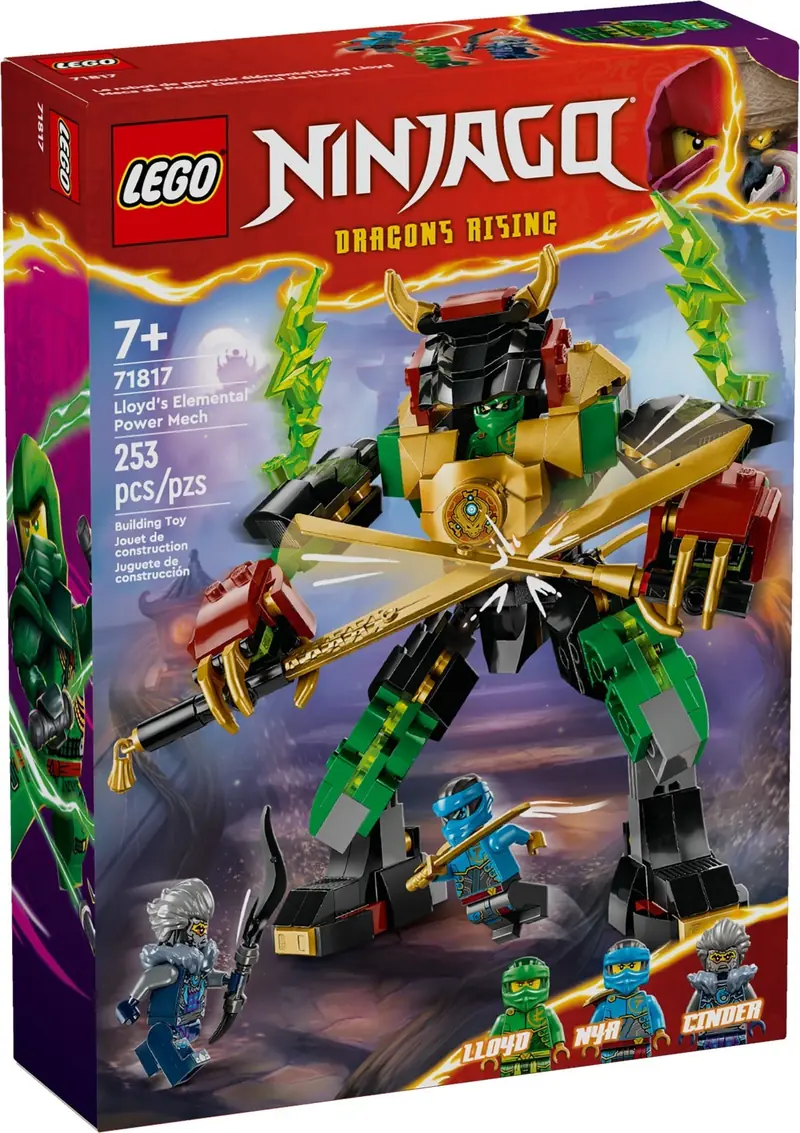 LEGO 71817 Mech mocy żywiołu Lloyda zdjęcie 2