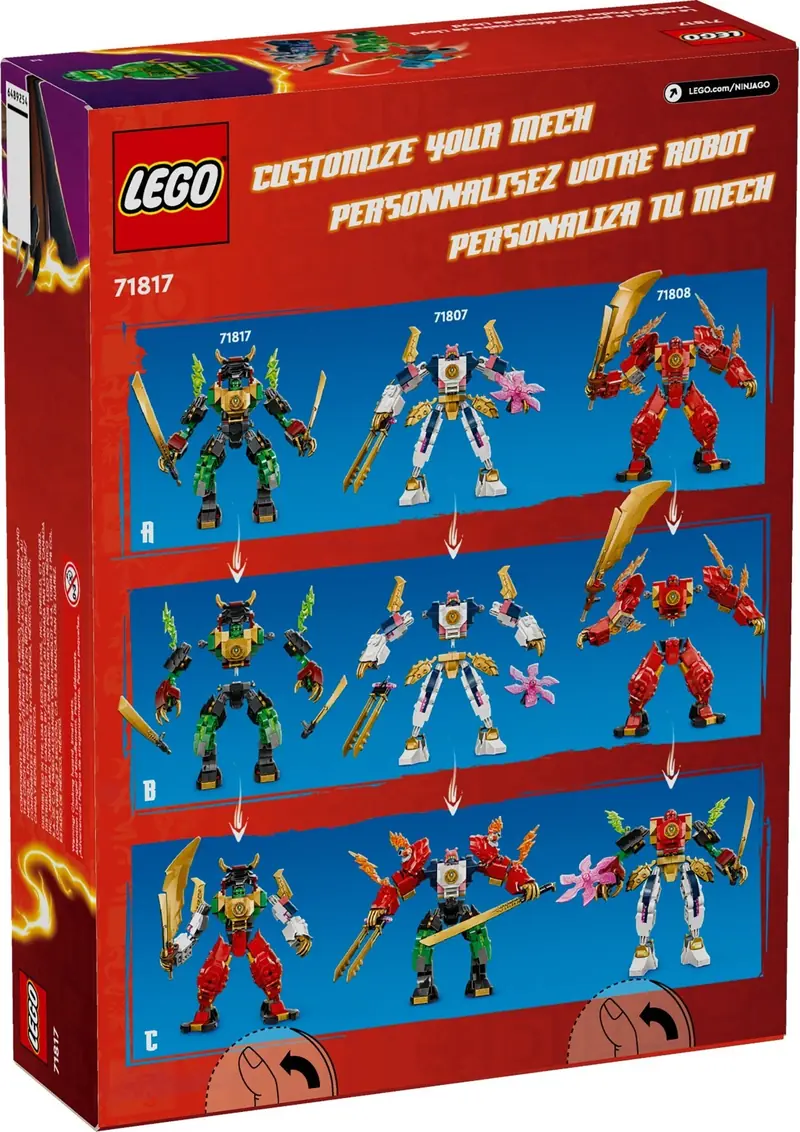 LEGO 71817 Mech mocy żywiołu Lloyda zdjęcie 3