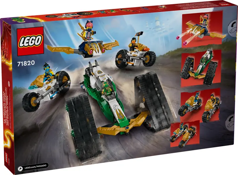 LEGO 71820 Wielofunkcyjny pojazd ninja zdjęcie 8