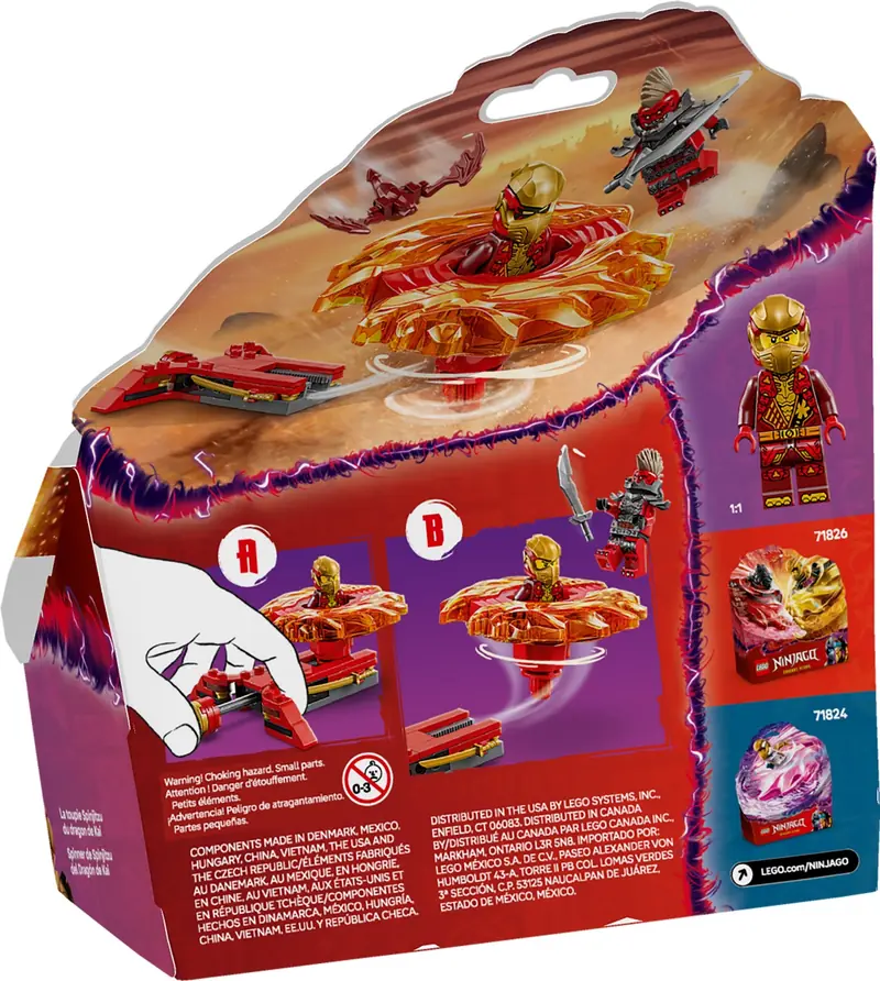 LEGO 71823 Smoczy spinner Spinjitzu Kaia zdjęcie 2