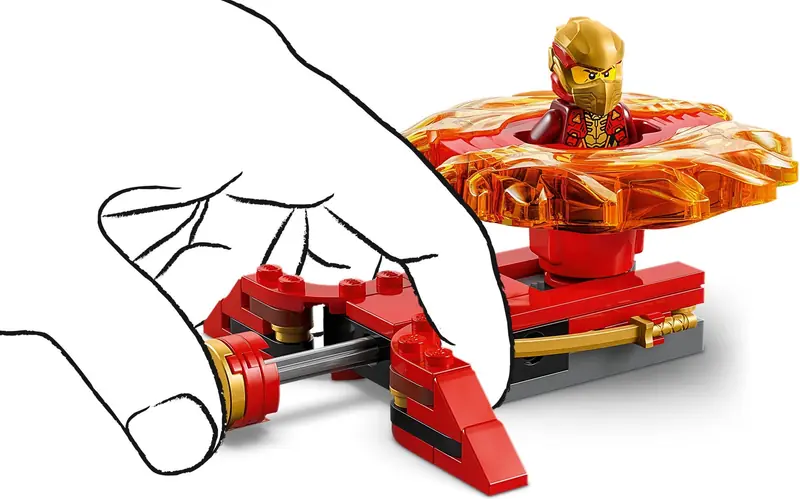 LEGO 71823 Smoczy spinner Spinjitzu Kaia zdjęcie 5