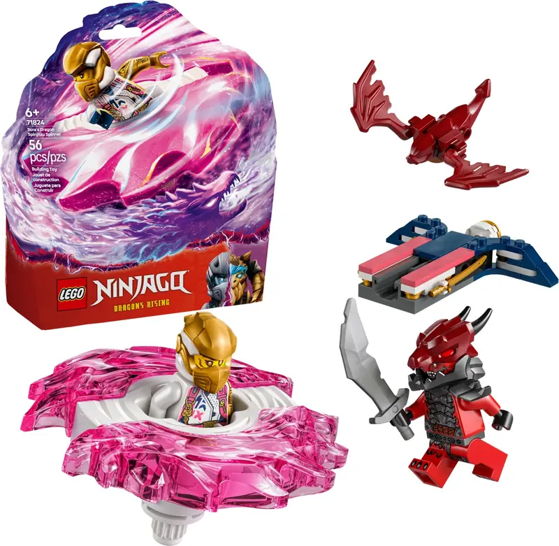 LEGO 71824 Smoczy spinner Spinjitzu Sory zdjęcie 3