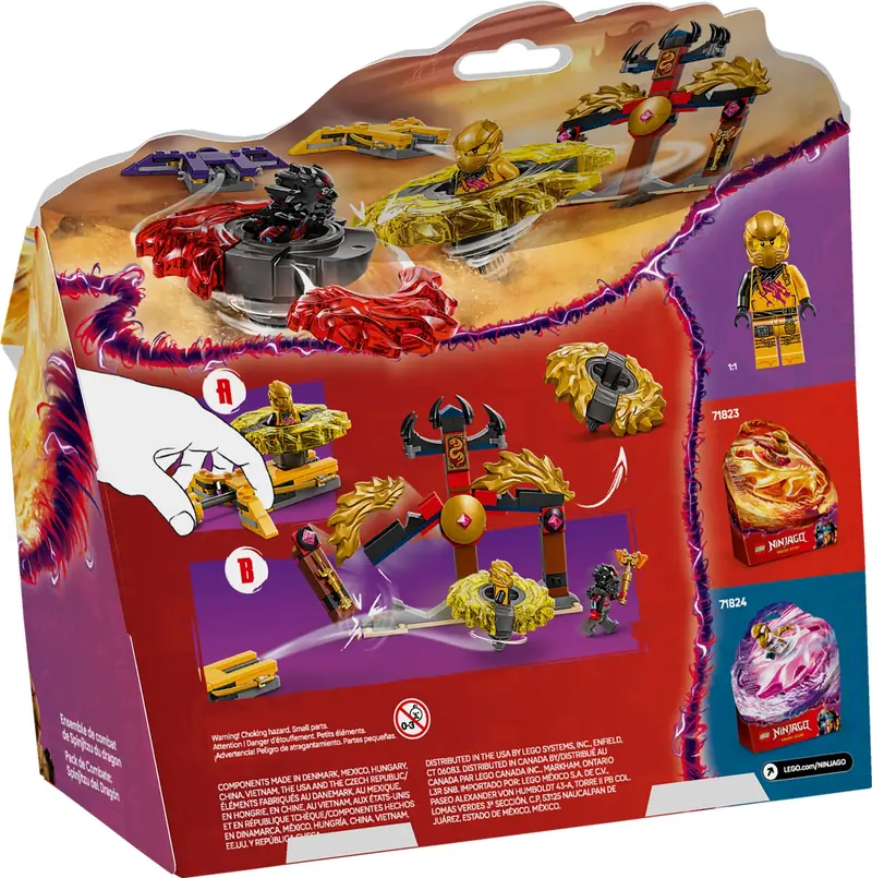 LEGO 71826 Smocze Spinjitzu - zestaw bitewny zdjęcie 2