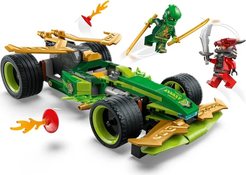 LEGO 71828 Samochód wyścigowy Lloyda z napędem typu pull-back zdjęcie 2