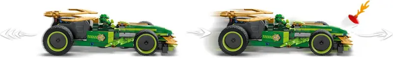 LEGO 71828 Samochód wyścigowy Lloyda z napędem typu pull-back zdjęcie 3