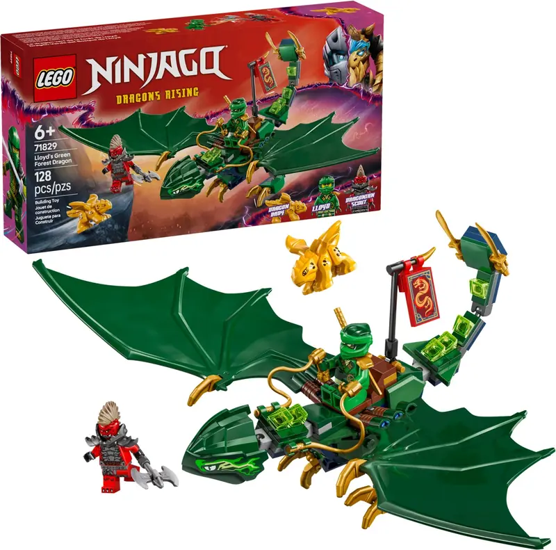 LEGO 71829 Zielony leśny smok Lloyda zdjęcie 2