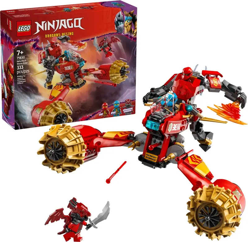 LEGO 71830 Burzowy jeździec-mech Kaia zdjęcie 3