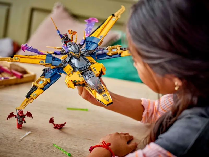 LEGO 71833 Ras i burzowy superodrzutowiec Arina zdjęcie 9