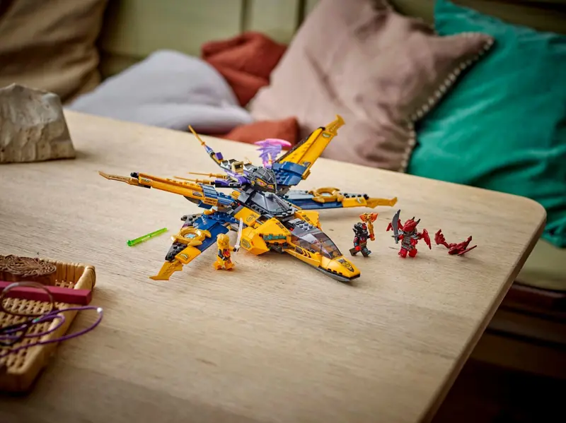LEGO 71833 Ras i burzowy superodrzutowiec Arina zdjęcie 7