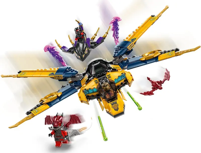 LEGO 71833 Ras i burzowy superodrzutowiec Arina zdjęcie 5
