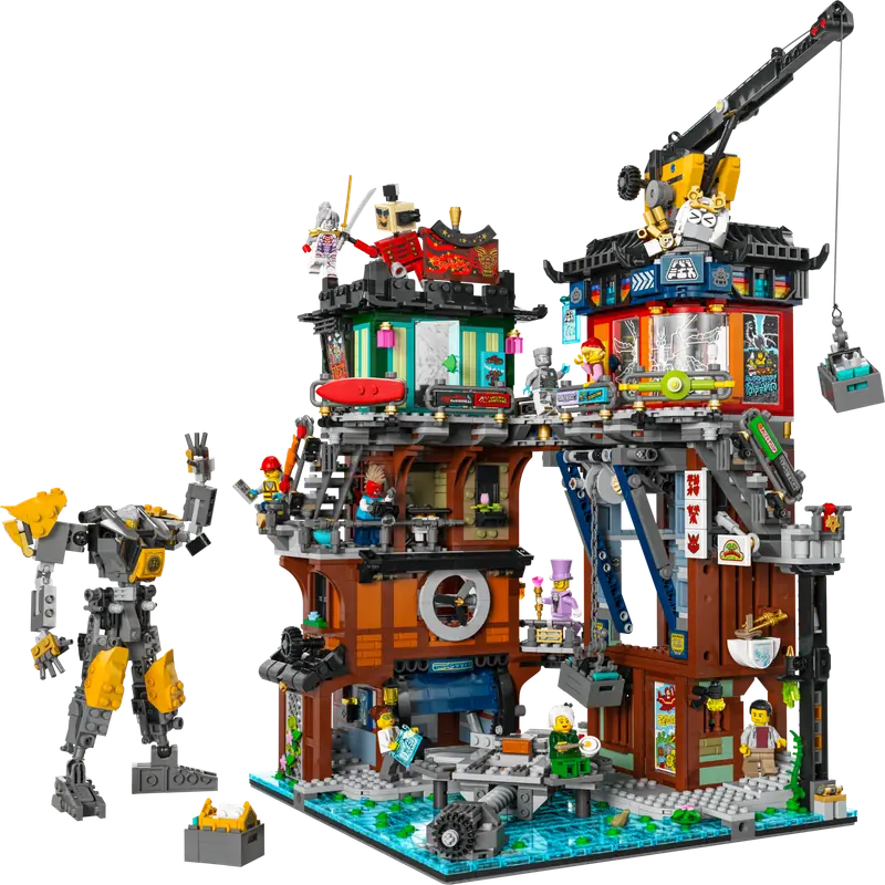 LEGO 71837 Warsztaty w mieście NINJAGO®