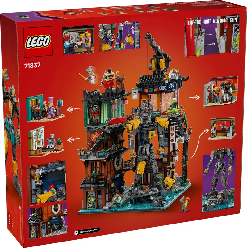 LEGO 71837 Warsztaty w mieście NINJAGO zdjęcie 9
