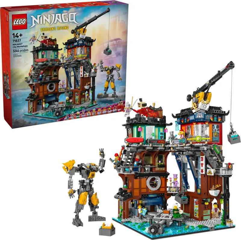 LEGO 71837 Warsztaty w mieście NINJAGO zdjęcie 3