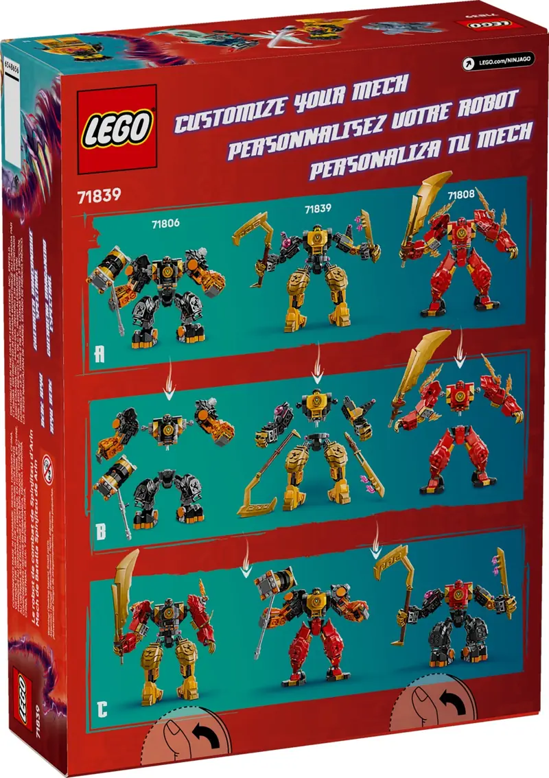 LEGO 71839 Mech bojowy Spinjitzu Arina zdjęcie 2