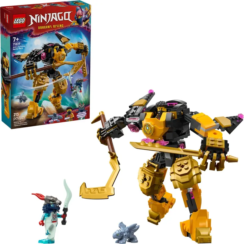 LEGO 71839 Mech bojowy Spinjitzu Arina zdjęcie 3
