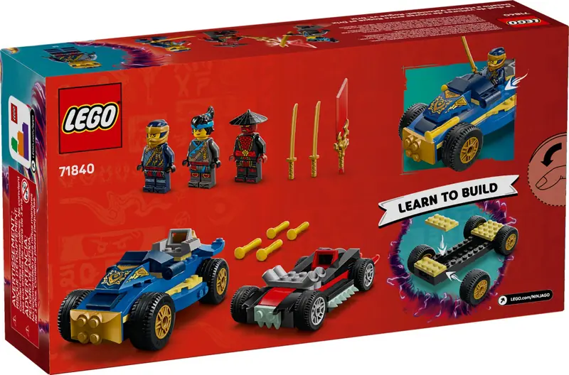 LEGO 71840 Pojedynek wyścigowy Rogue kontra Drix zdjęcie 2