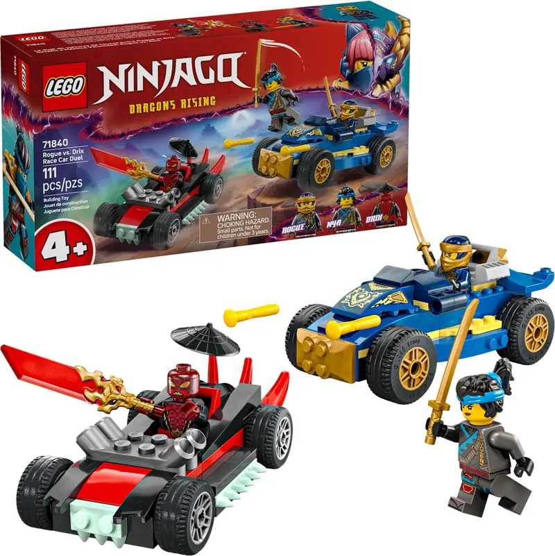 LEGO 71840 Pojedynek wyścigowy Rogue kontra Drix zdjęcie 3