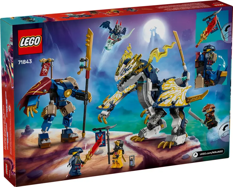 LEGO 71843 Mech smoczego jeźdźca Rogue’a zdjęcie 2