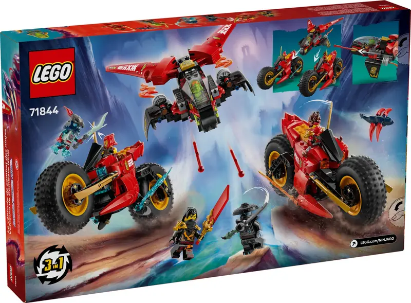 LEGO 71844 Pojazd bojowy ninja zdjęcie 2