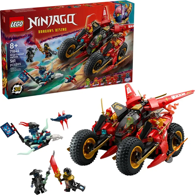 LEGO 71844 Pojazd bojowy ninja zdjęcie 3