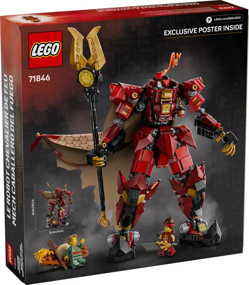 LEGO 71846 Mech ognistego rycerza zdjęcie 2