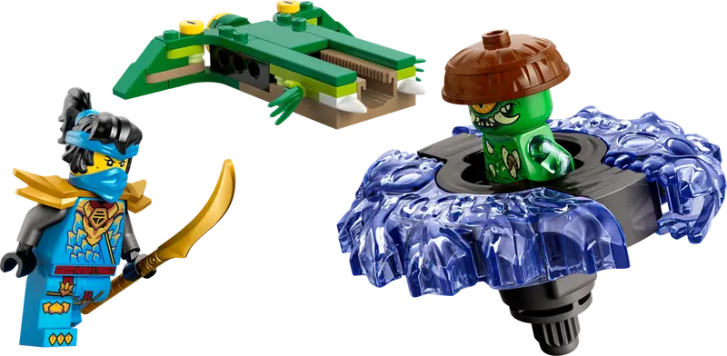 LEGO 71849 Nya kontra zmutowany potwór na spinnerze