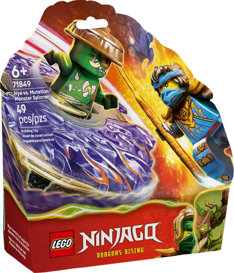 LEGO 71849 Nya kontra zmutowany potwór na spinnerze zdjęcie 2