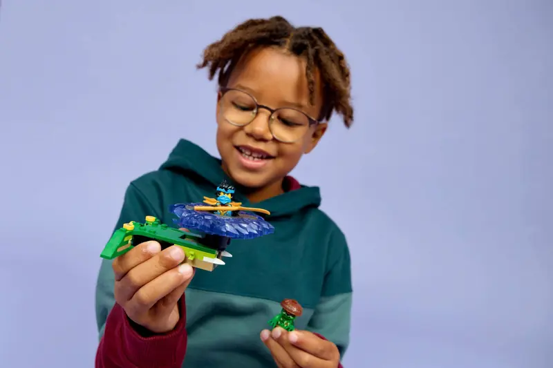 LEGO 71849 Nya kontra zmutowany potwór na spinnerze zdjęcie 5