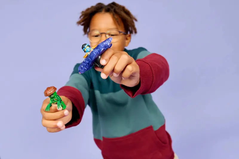 LEGO 71849 Nya kontra zmutowany potwór na spinnerze zdjęcie 7
