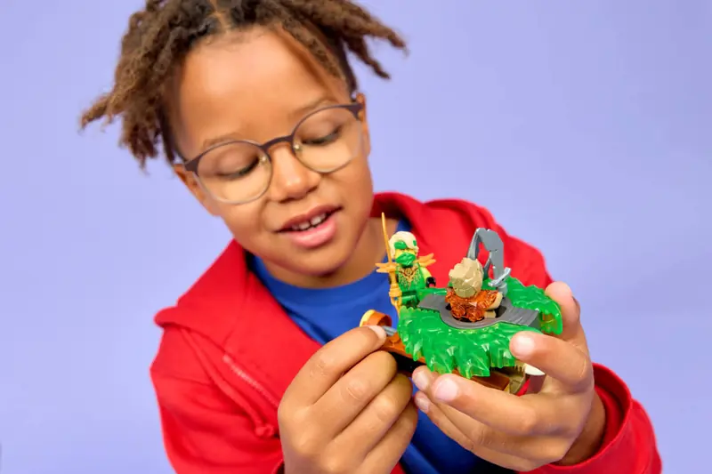 LEGO 71850 Lloyd kontra ziemny potwór na spinnerze zdjęcie 5