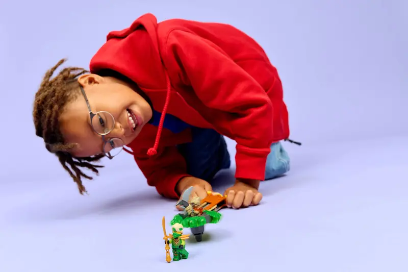 LEGO 71850 Lloyd kontra ziemny potwór na spinnerze zdjęcie 6