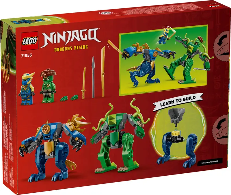 LEGO 71853 Bitwa w smoczym mechu Jaya zdjęcie 2