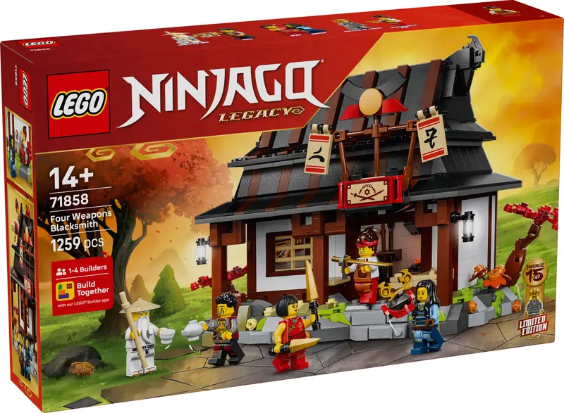 LEGO 71858 Kuźnia Cztery Bronie - 15-lecie zdjęcie 2