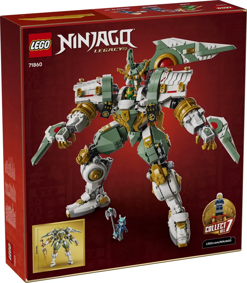 LEGO 71860 Tytanowy mech Lloyda - 15. rocznica zdjęcie 2