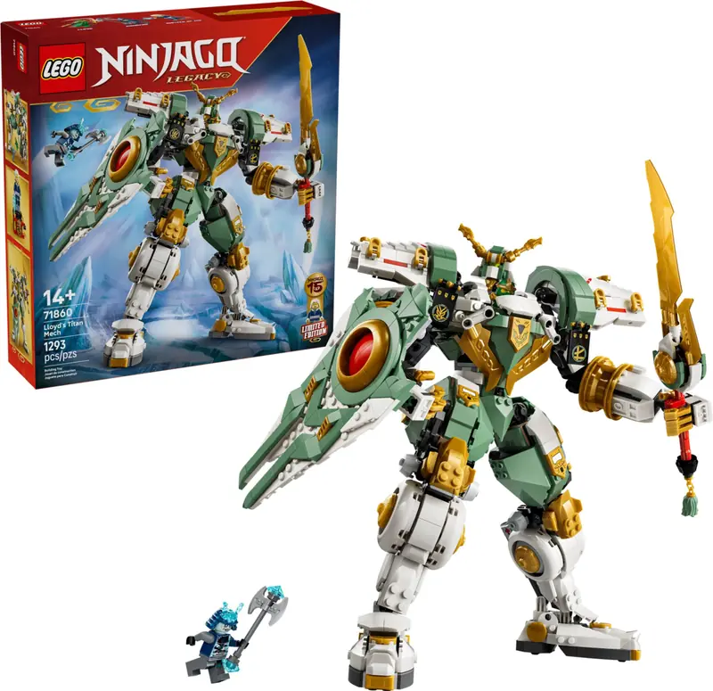 LEGO 71860 Tytanowy mech Lloyda - 15. rocznica zdjęcie 4