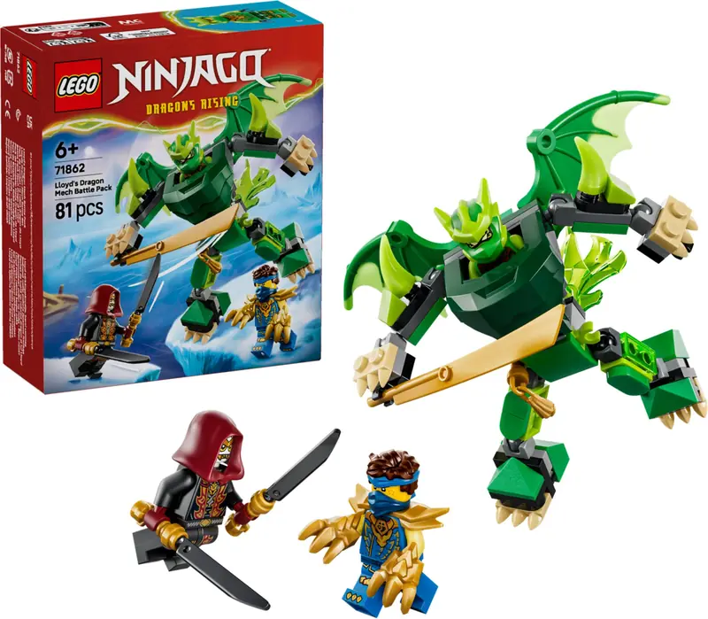 LEGO 71862 Smoczy mech Lloyda - zestaw bitewny zdjęcie 2