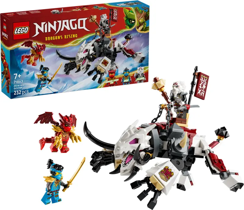 LEGO 71863 Zilvar i smocza bestia Grimtak zdjęcie 3