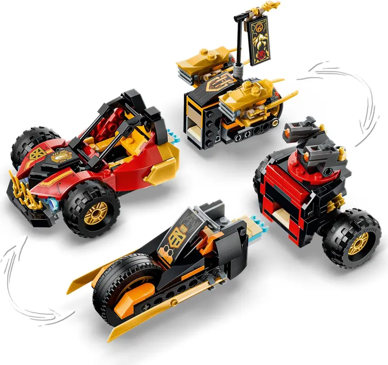 LEGO 71864 Wielofunkcyjne pojazdy Kaia i Cole’a zdjęcie 7