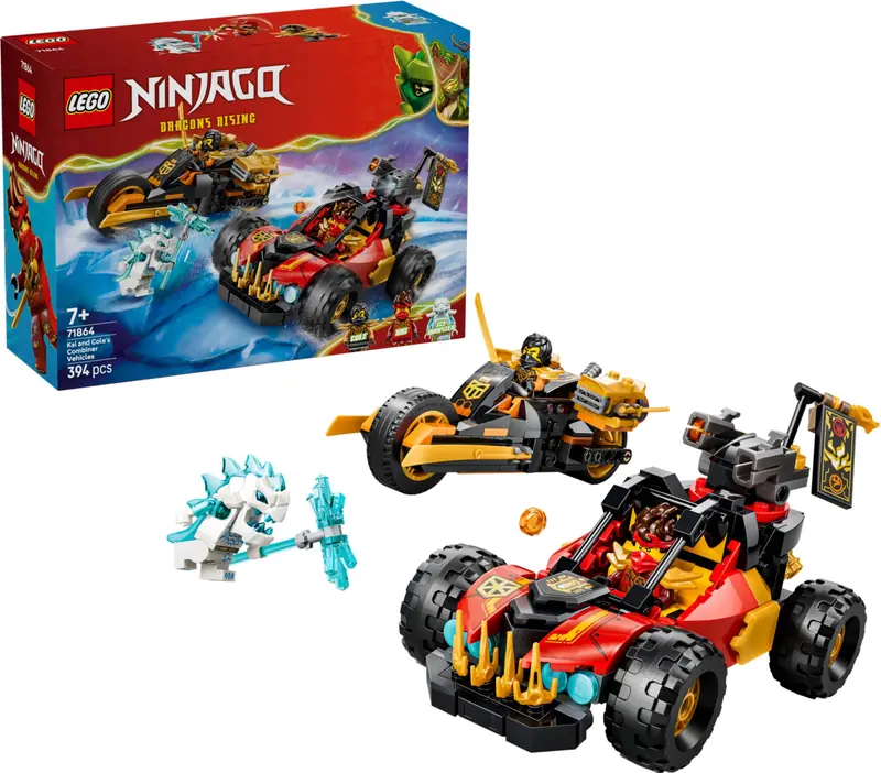 LEGO 71864 Wielofunkcyjne pojazdy Kaia i Cole’a zdjęcie 3