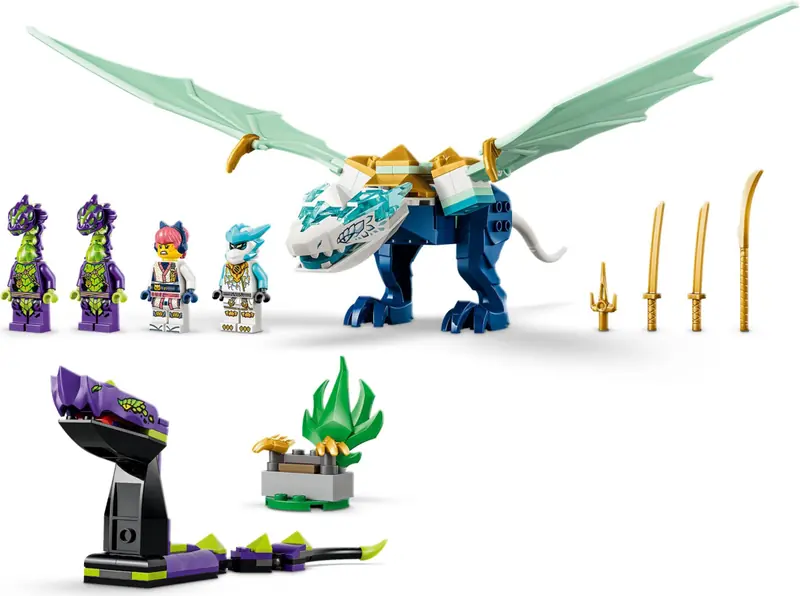 LEGO 71865 Bitwa lodowego smoka Zane’a zdjęcie 6