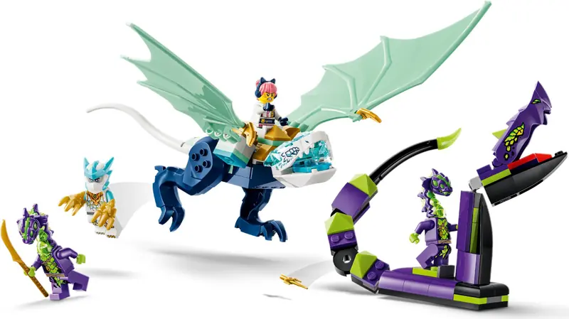 LEGO 71865 Bitwa lodowego smoka Zane’a zdjęcie 5