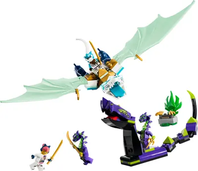 LEGO 71865 Bitwa lodowego smoka Zane’a