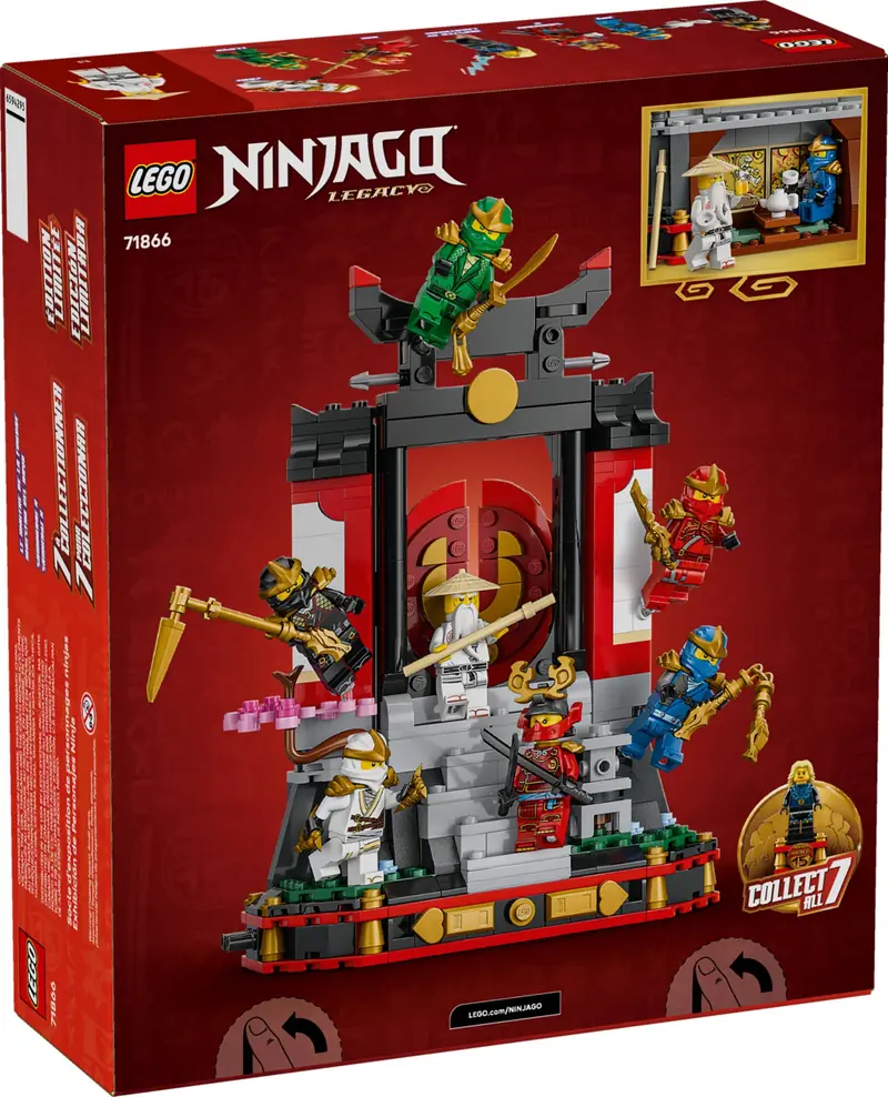 LEGO 71866 Ozdoba z postaciami ninja - 15-lecie zdjęcie 2