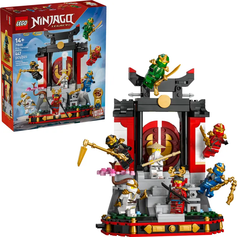 LEGO 71866 Ozdoba z postaciami ninja - 15-lecie zdjęcie 3