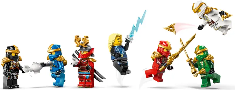 LEGO 71866 Ozdoba z postaciami ninja - 15-lecie zdjęcie 8