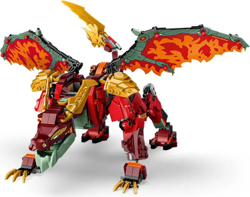 LEGO 71868 Transformujący smoczy mech Wyldfyre zdjęcie 5