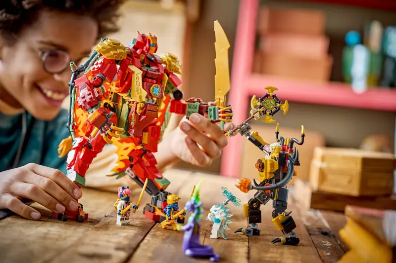 LEGO 71868 Transformujący smoczy mech Wyldfyre zdjęcie 14